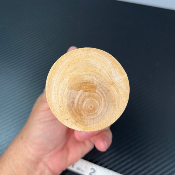 Olive Wood Bell-Shaped Nativity Scene Ornament Handcrafted Christmas Jesus - Picture 7 of 9